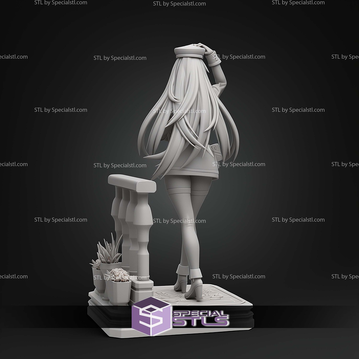 Vladilena Milize 224mm STL Files 3D Model — view 6