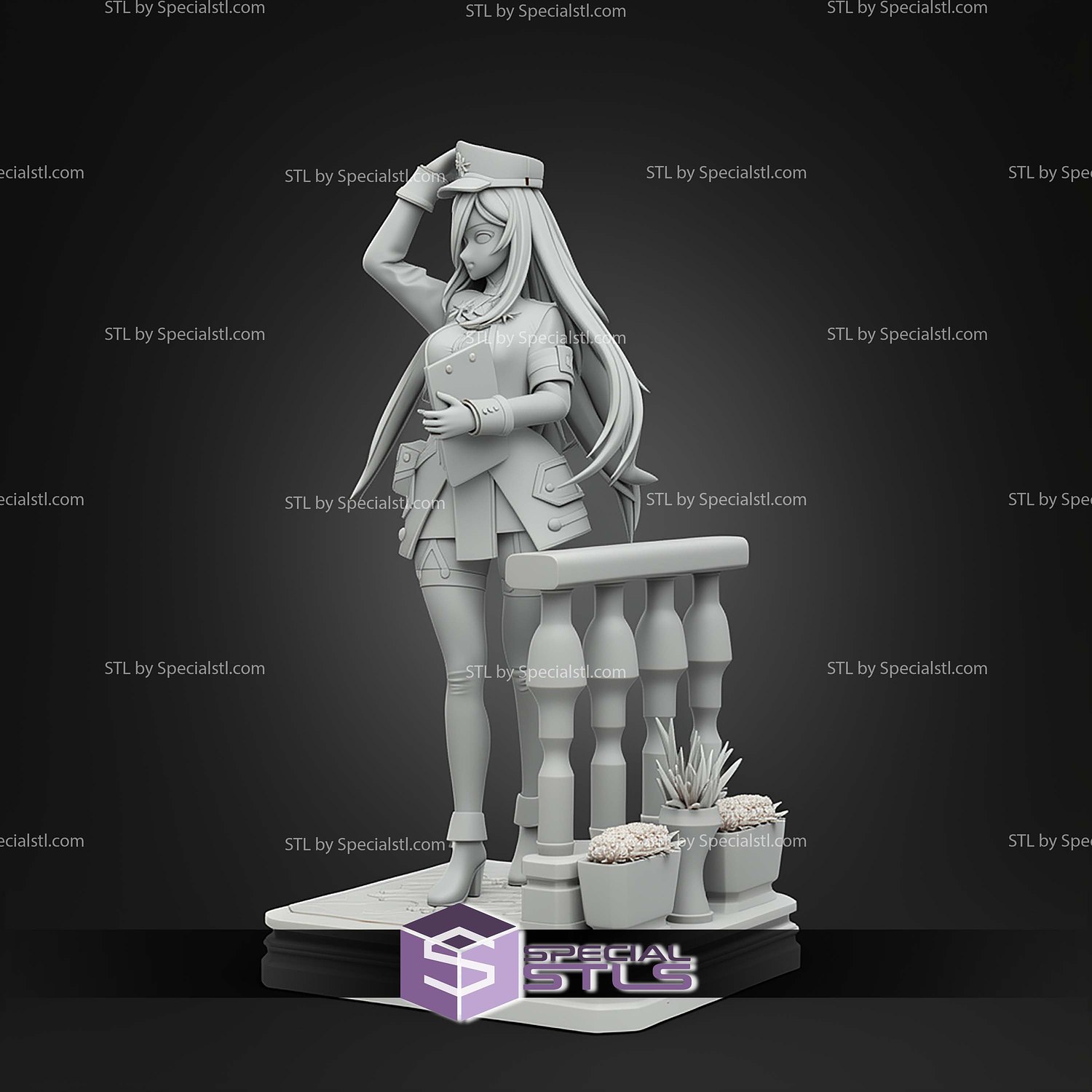 Vladilena Milize 224mm STL Files 3D Model — view 7