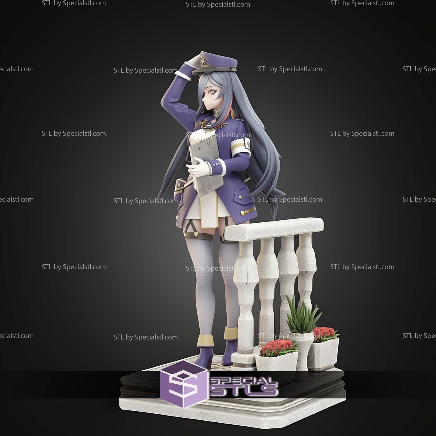 Vladilena Milize 224mm STL Files 3D Model — view 8