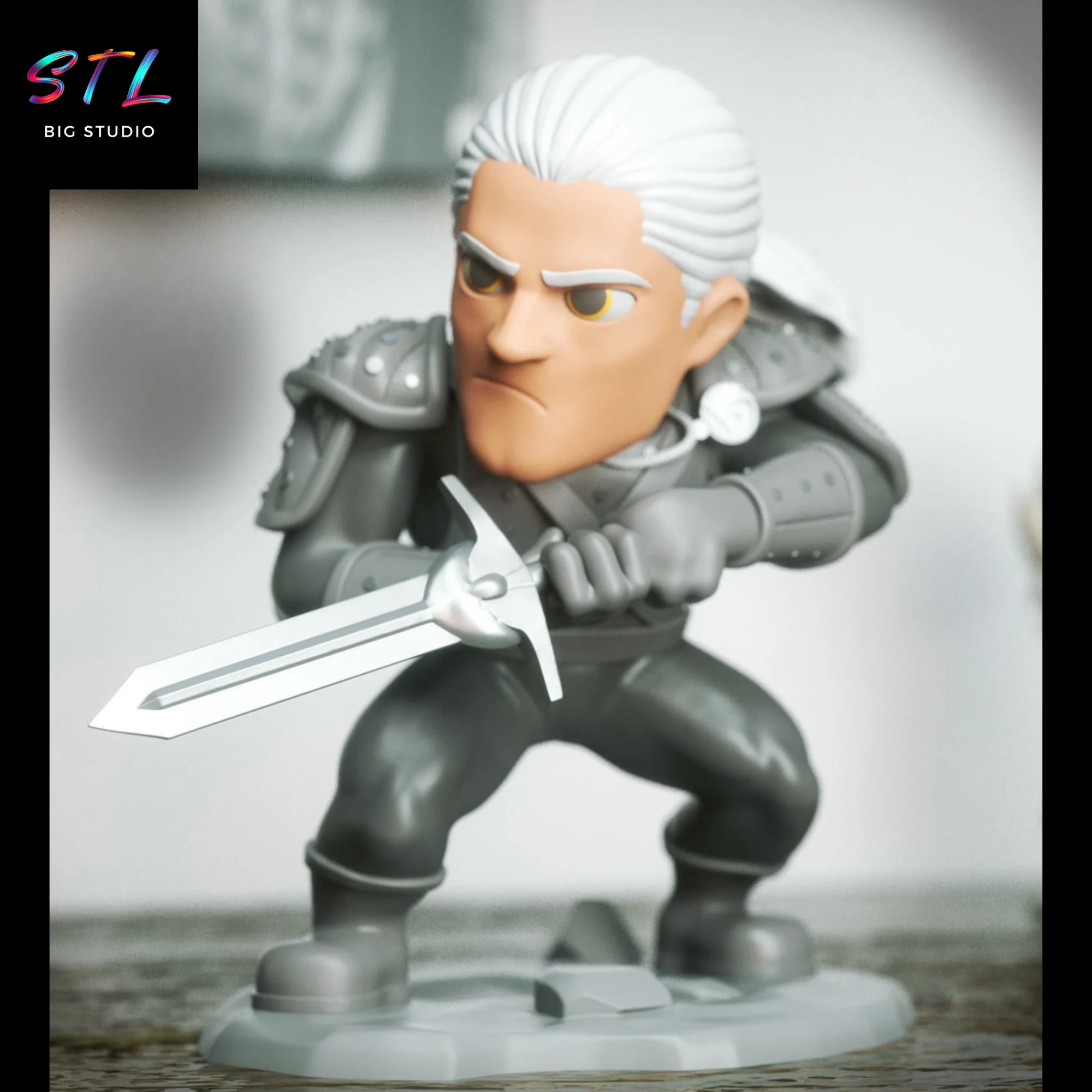 Leonard Chibi STL | The Big Bang Theory | 3D Printable Figure Model — view 5