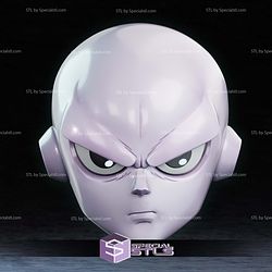 Cosplay STL Files Jiren Dragonball Helmet 3D Model