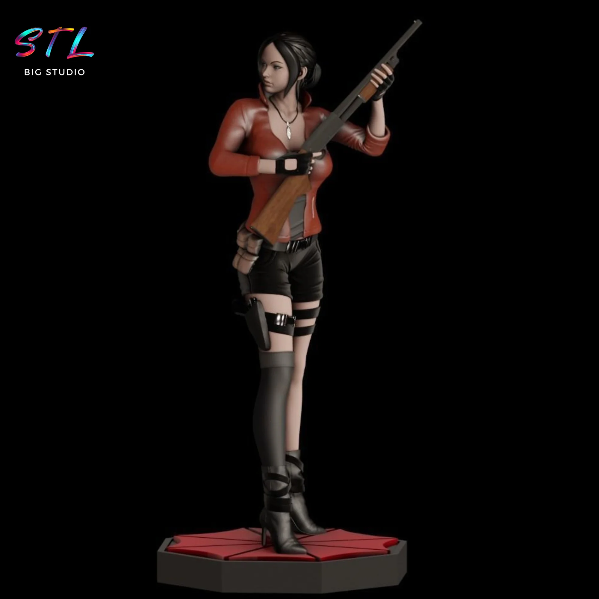 Claire Redfield STL | Resident Evil | 3D Printable Figure Model