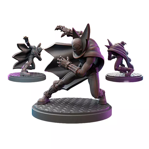 Night Dubstepper V - Resin Miniature Figurine 3D STL Model