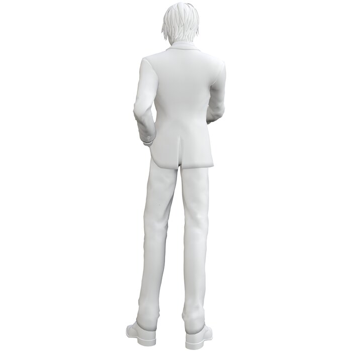 death note anime 3D OBJ Model — view 2