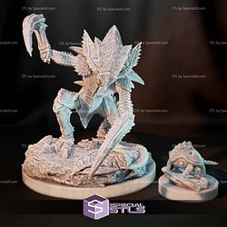 Pokemon Scythecrab Kabutops 3D Printer Files STL Model