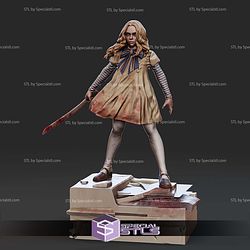 Megan M3gan Killer 3D Printer Files STL Model — view 1