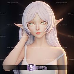 Frieren White Dress 3D Printer Files STL Model