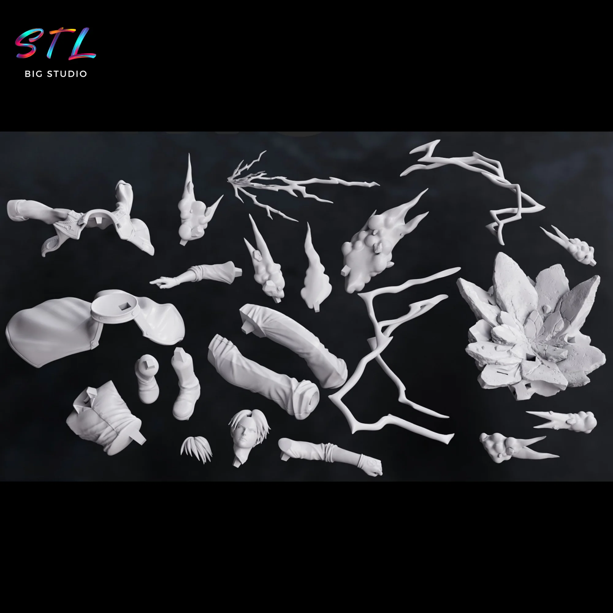 Roy Mustang STL | Fullmetal Alchemist | 3D Printable Figure Model — view 5
