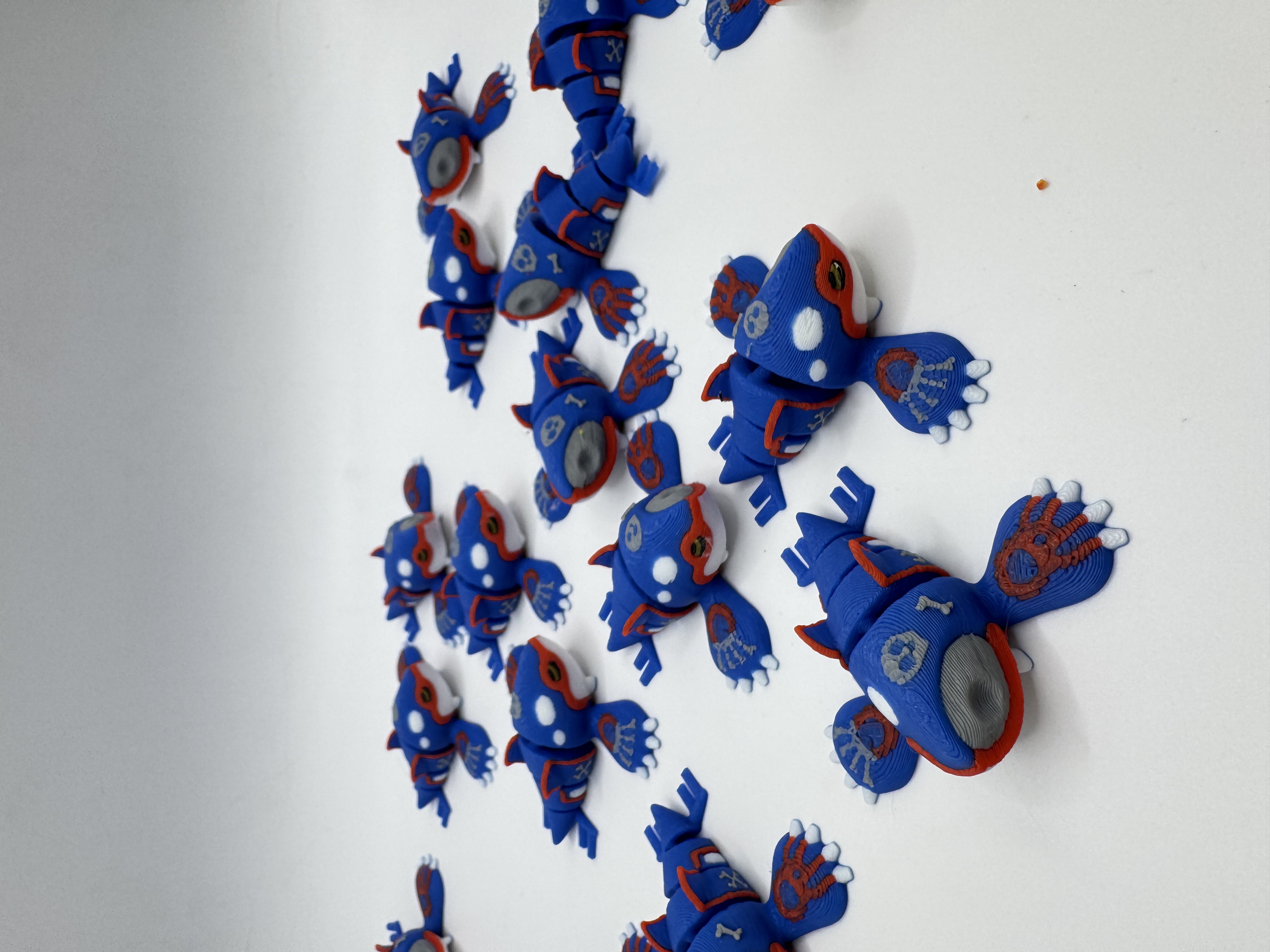 Halloween Articulated Kyogre (No support - 3MF included) 3D STL Model — view 2