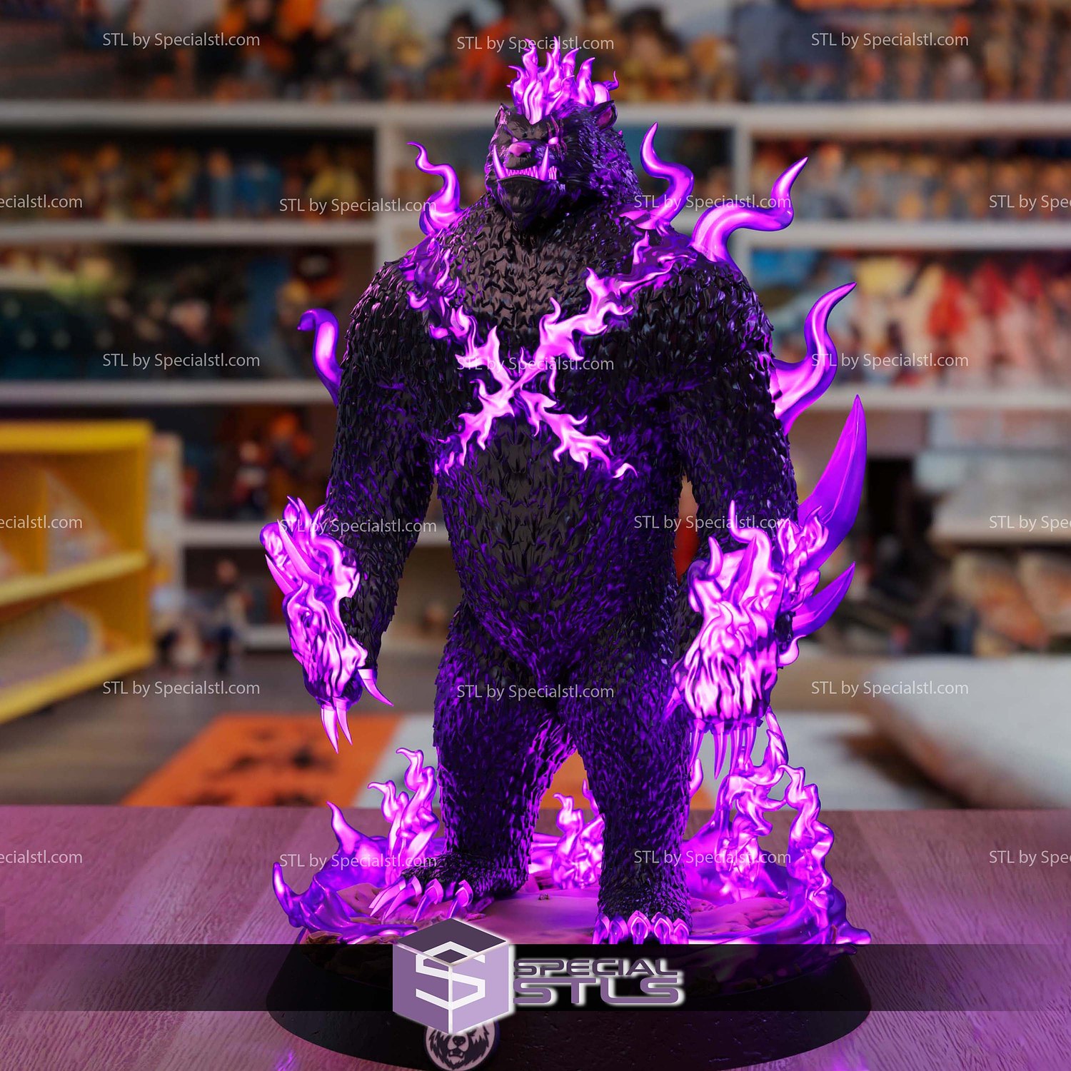 Tank Solo Leveling 3D Printer Files STL Model — view 2