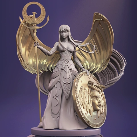 Saori Kido 3D Printing Model | Assembly STL Model
