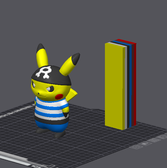 Pikachu Villain Costume - Team Aqua - Pokemon 3D STL Model