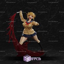 Toga Himiko Blood Sculptures 3D Printing STL Model