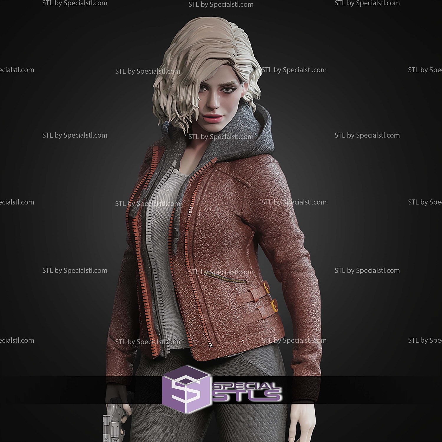 Grace Ashcroft Resident Evil 1-6 STL Files 3D Model — view 3
