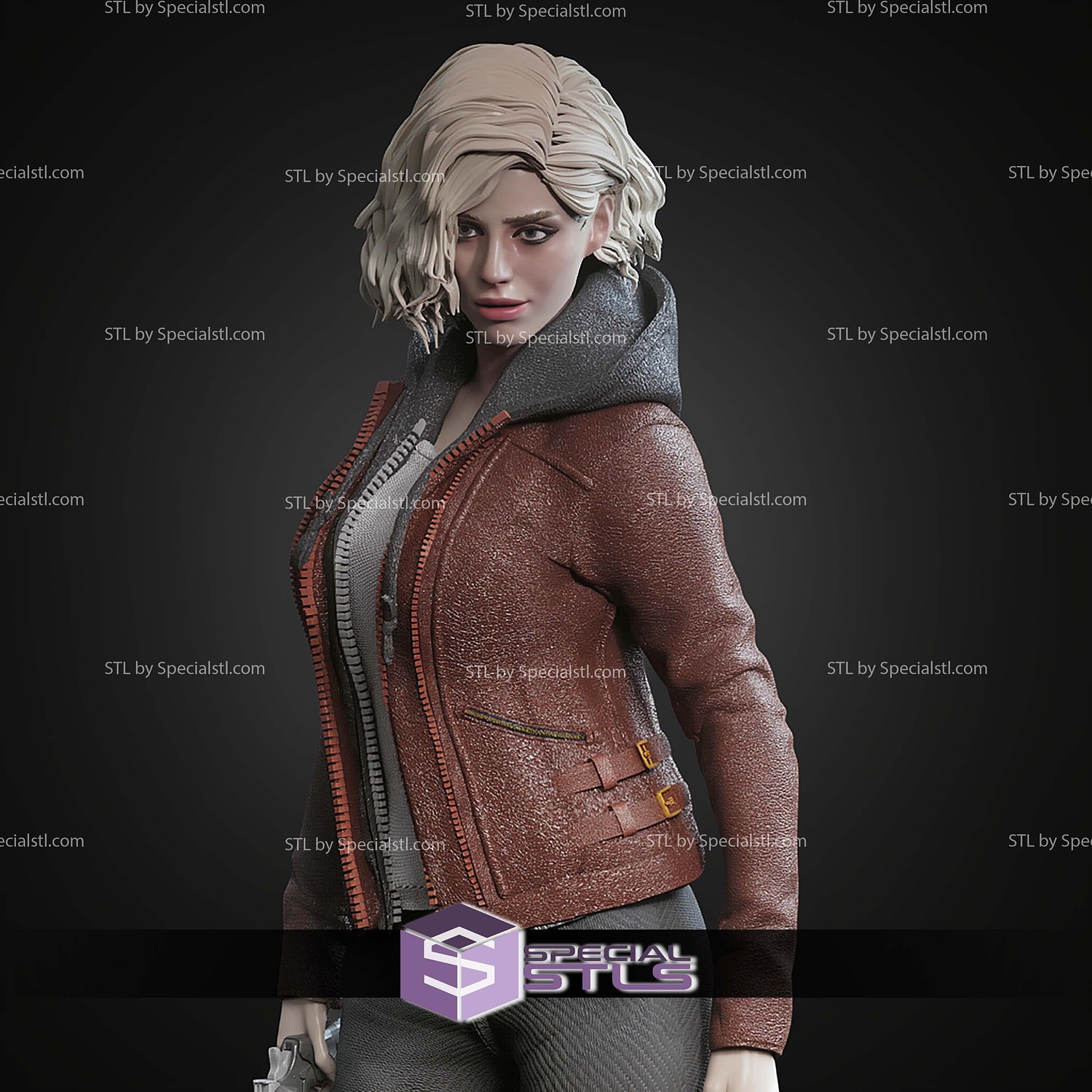 Grace Ashcroft Resident Evil 1-6 STL Files 3D Model — view 4