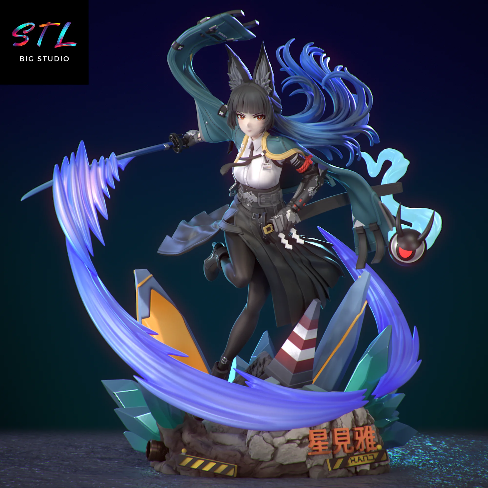 Hoshimi Miyabi STL | Zenless Zone Zero | 3D Printable Model Model