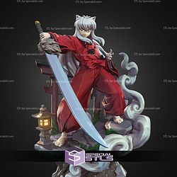 Inuyasha And Sword 218mm STL Files 3D Model