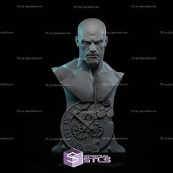 Doctor Manhattan Bust 3D Printer Files STL Model
