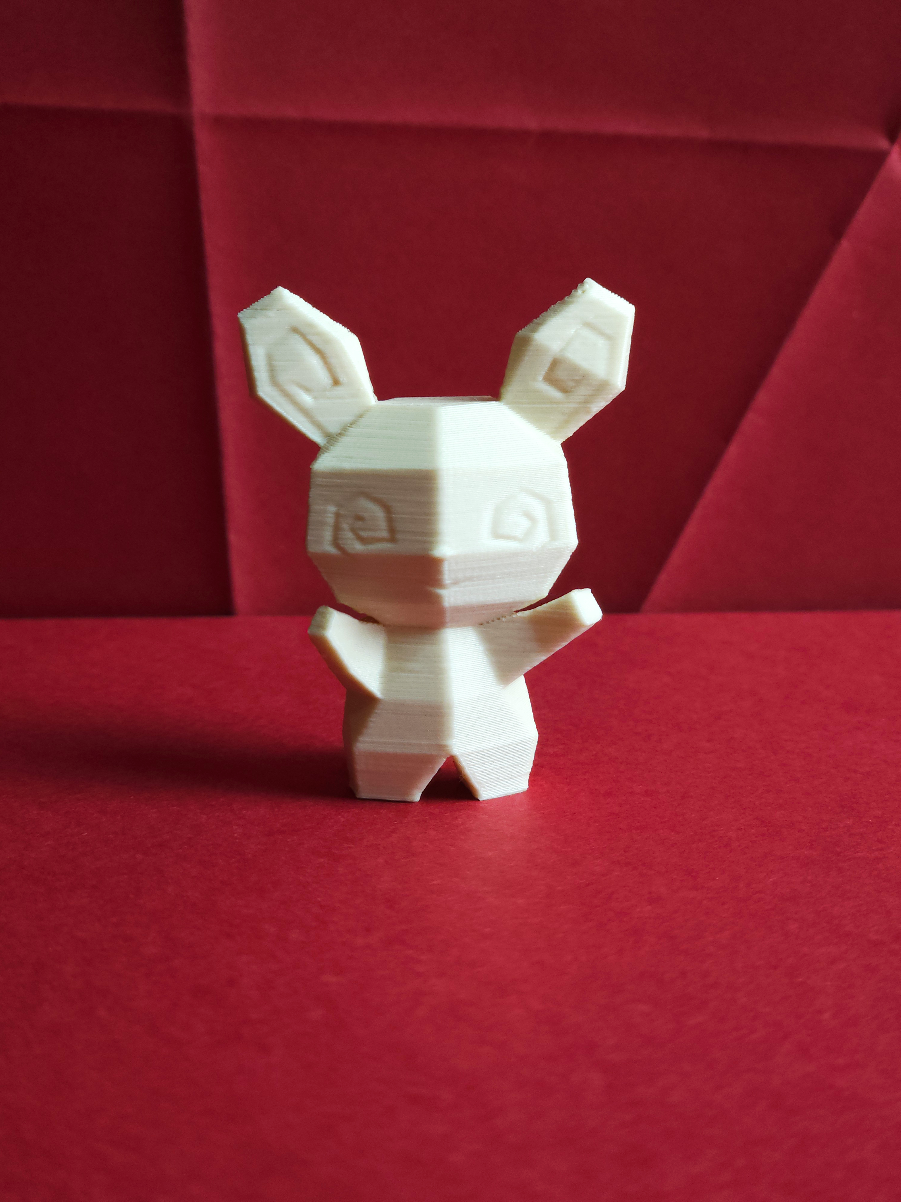Spinda Low Poly Pokemon 3D STL Model