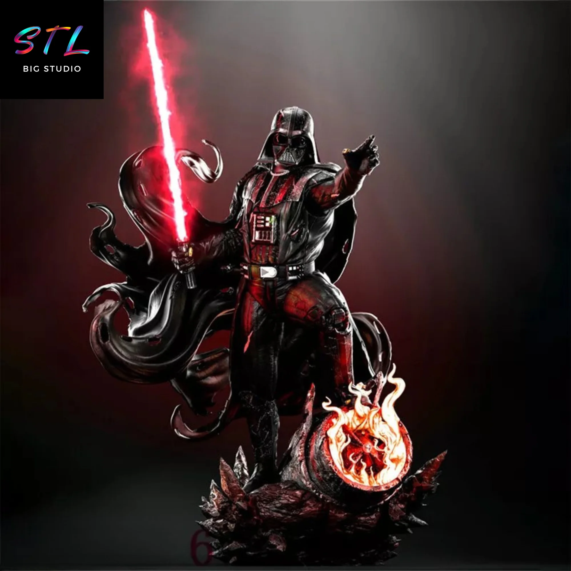 Darth Vader STL | Star Wars | Epic 3D Printable Figure Model