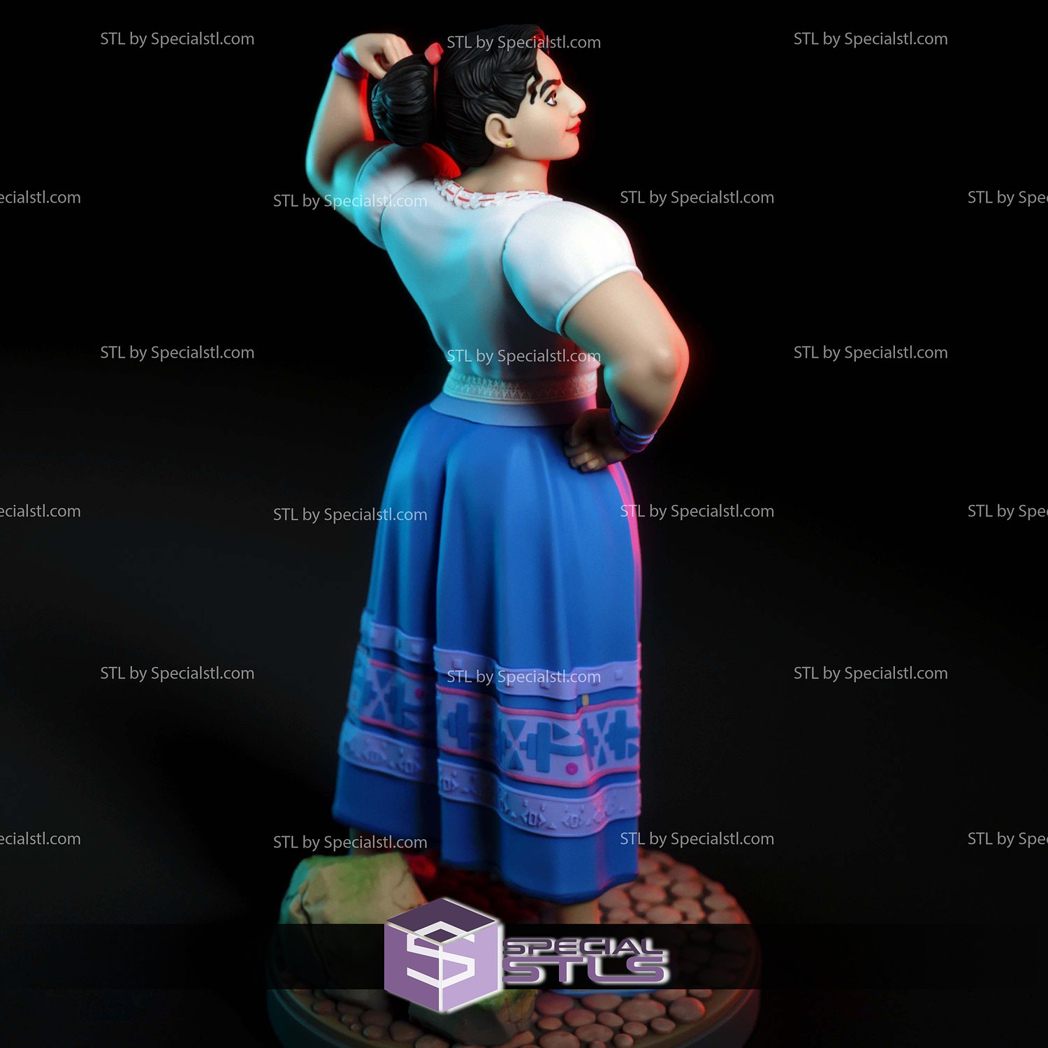 Luisa Madrigal Digital 3D Sculpture STL Model — view 2
