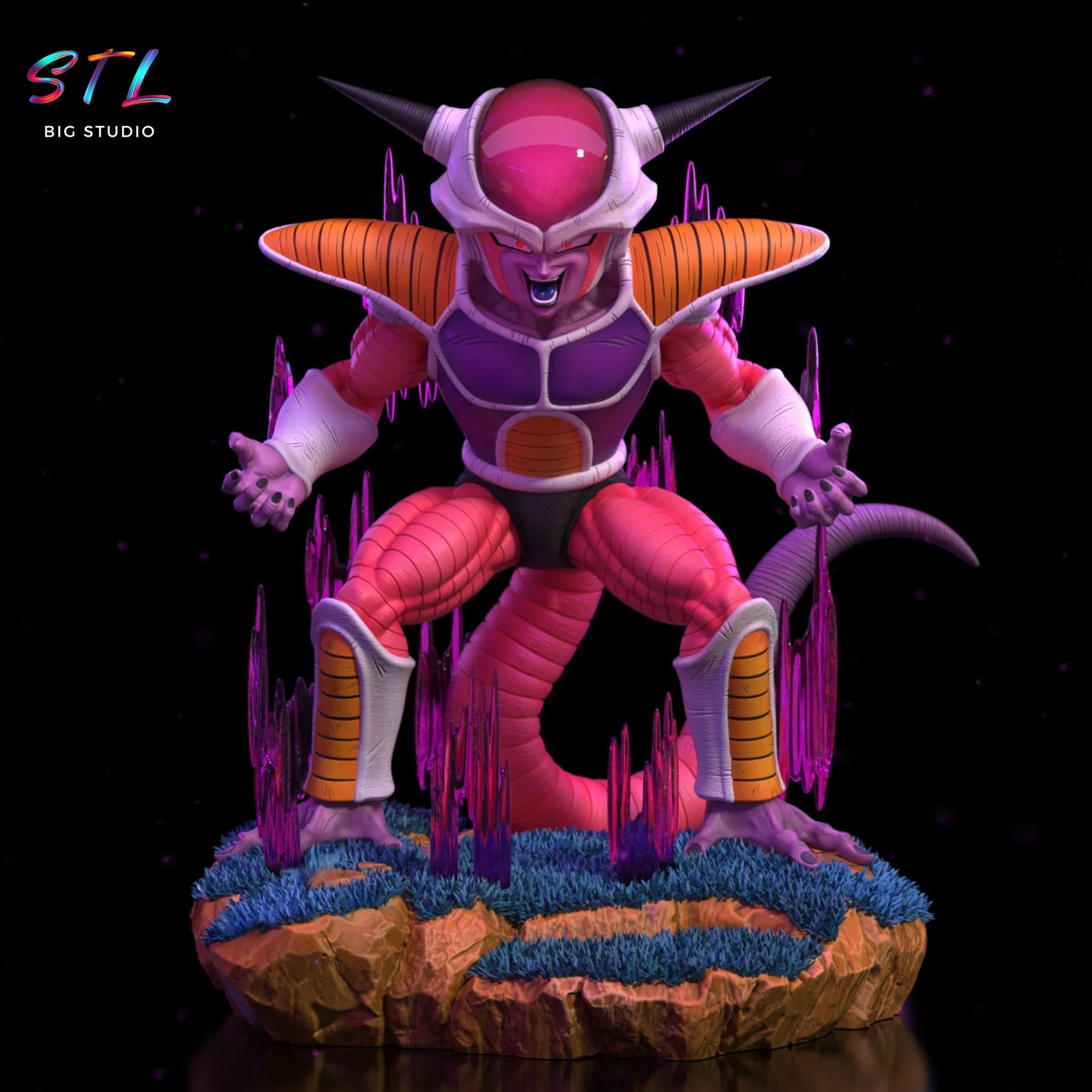 Frieza First Form STL | Dragon Ball | 3D Print Model Model