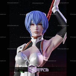 Rei Ayanami On Base STL Files 3D Model