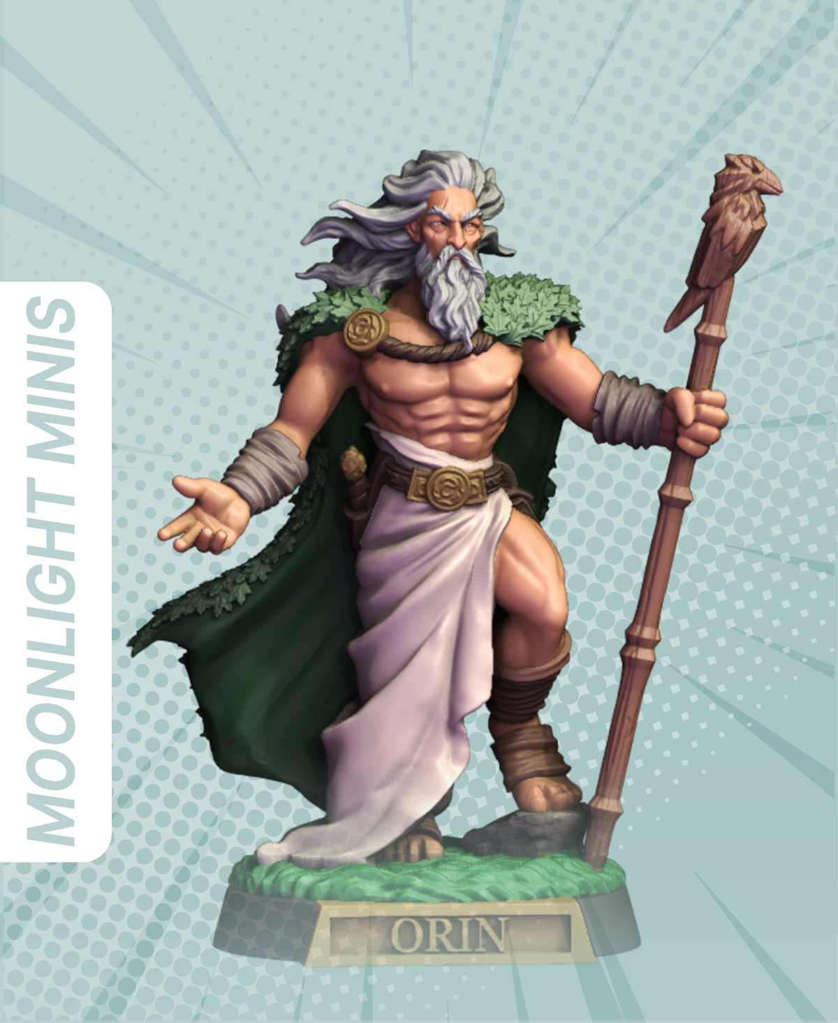 Tarot - Orin the Hierophant 3D STL Model