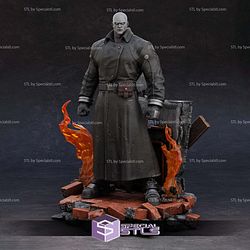 Mr X Resident Evil STL Files 3D Model