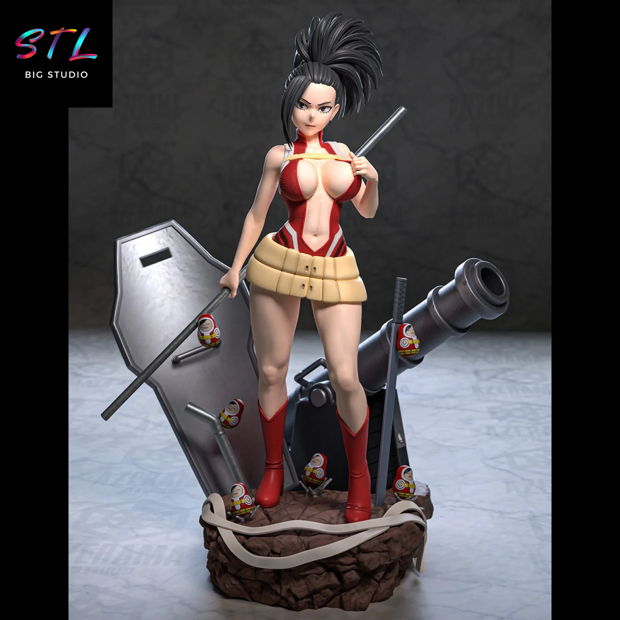 Momo Yaoyorozu STL | My Hero Academia | 3D Printable Figure Model