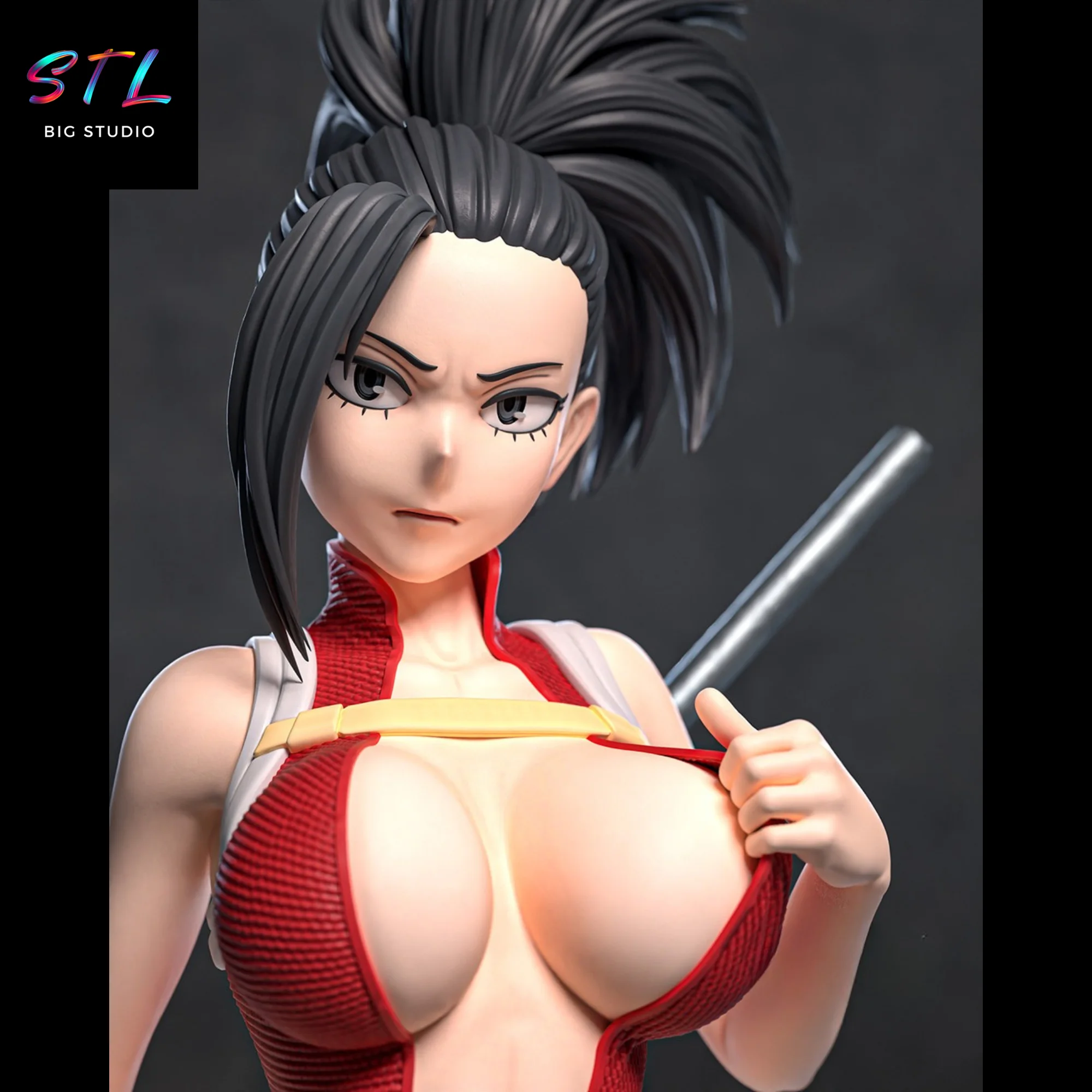 Momo Yaoyorozu STL | My Hero Academia | 3D Printable Figure Model — view 5