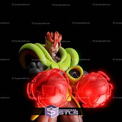 Android C16 vs Cell Diorama STL Files 3D Model