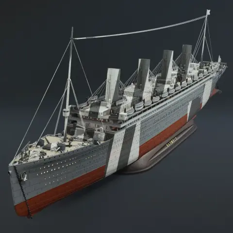 RMS Olympic Pack 3D Printer Files | Assembly STL Model