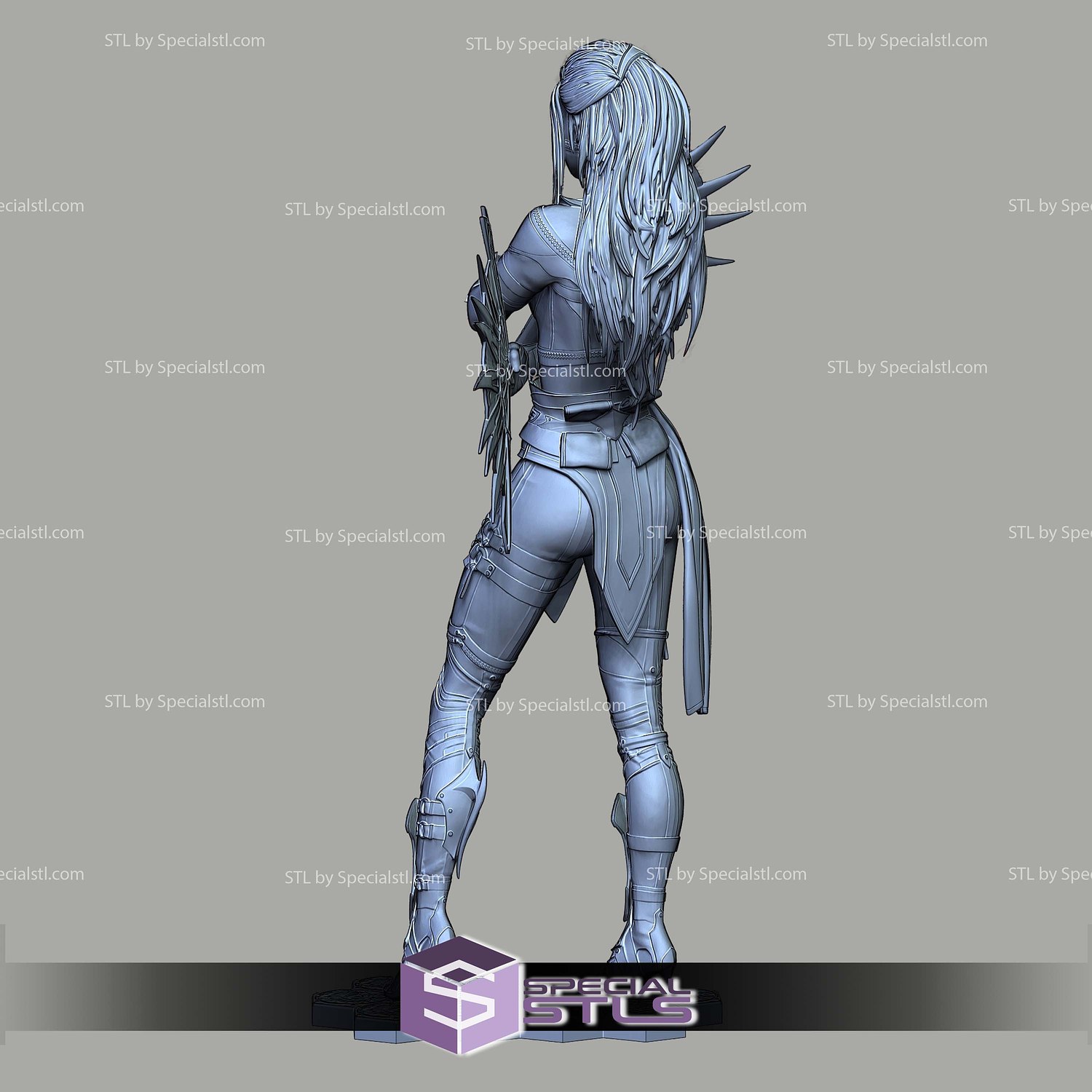 Kitana Mortal Kombat 12 3D Printer Files STL Model — view 3