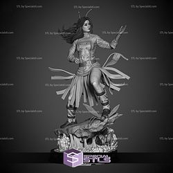 Mantis Comic Version STL Printer Files 3D Model