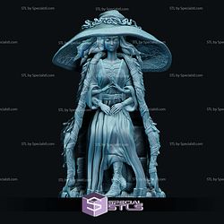 Lunara the Snow Witch 3D Printing Models STL Model