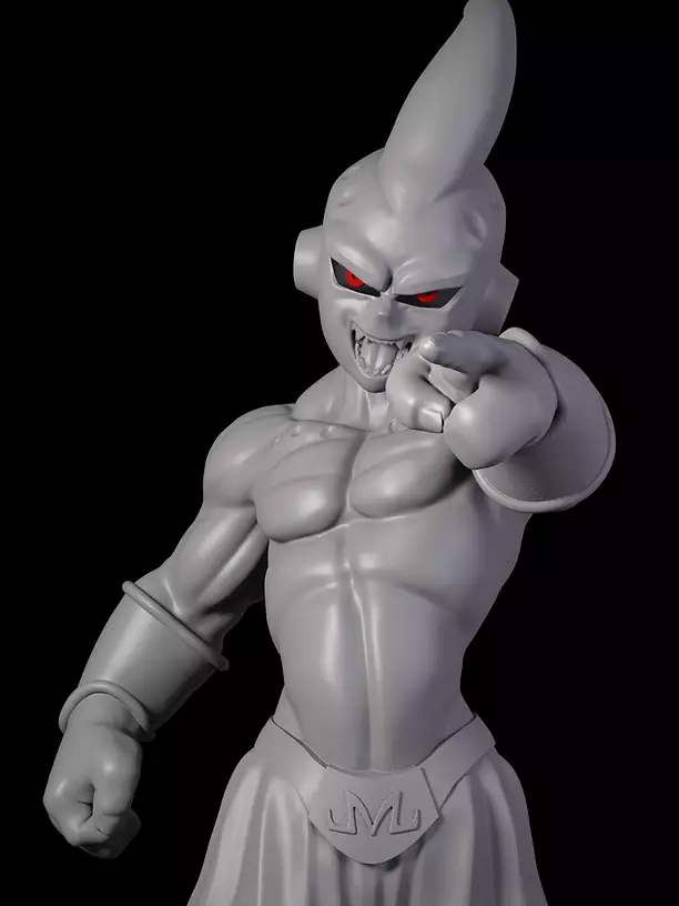 Buu Super 3D STL Model