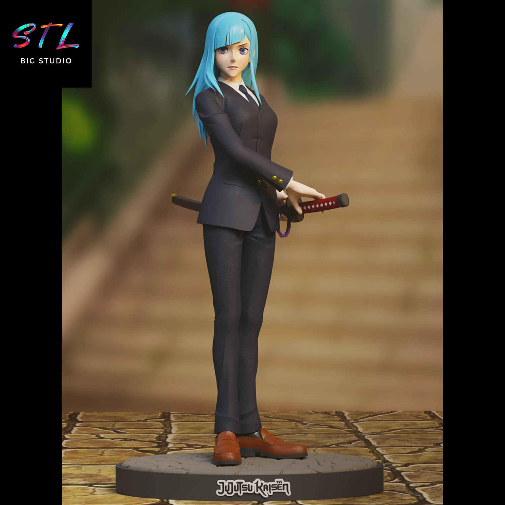 Miwa Kasumi STL | Jujutsu Kaisen | 3D Printable Figure Model
