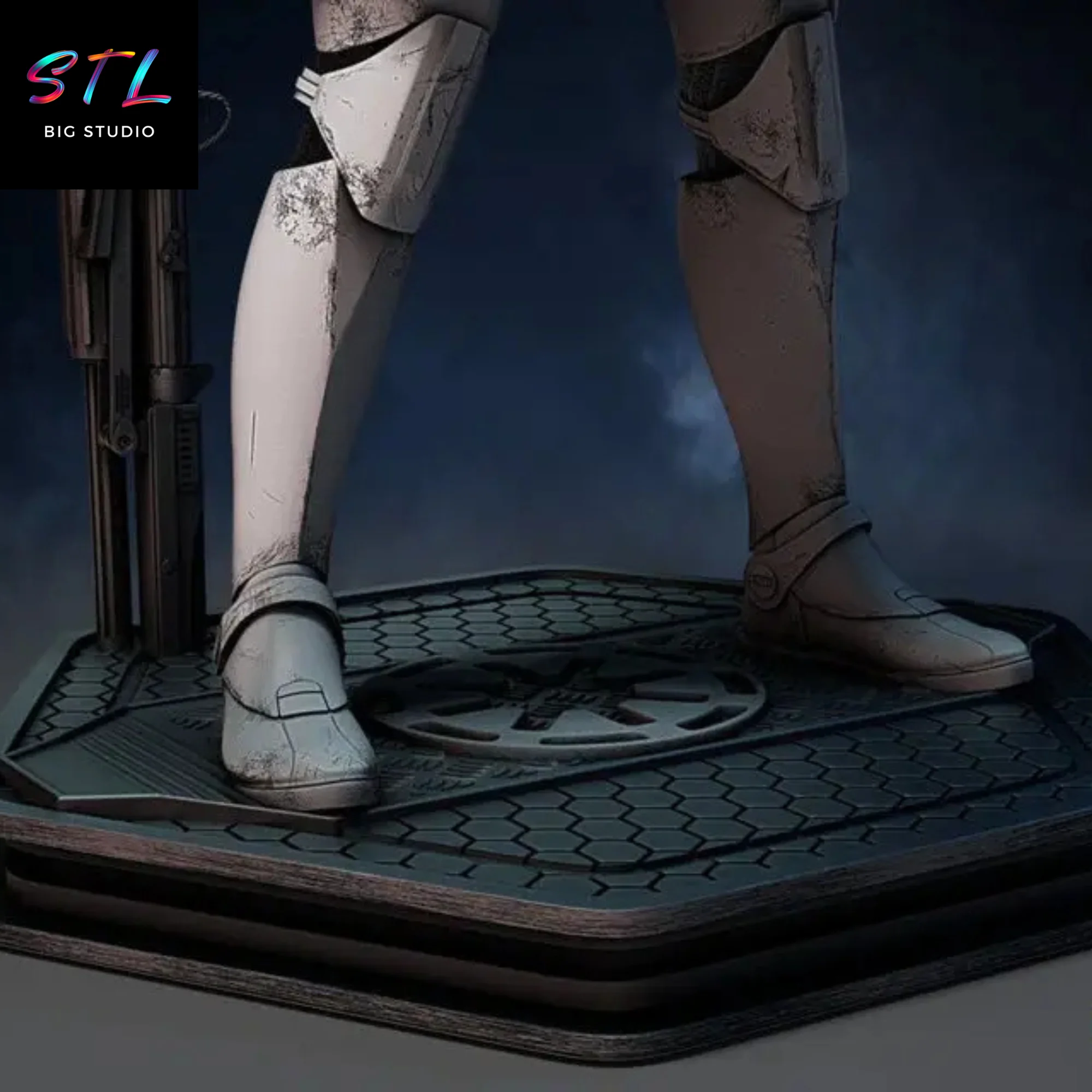 Captain Rex STL | Star Wars – The Clone Wars | 3D Printable Model Model — view 5