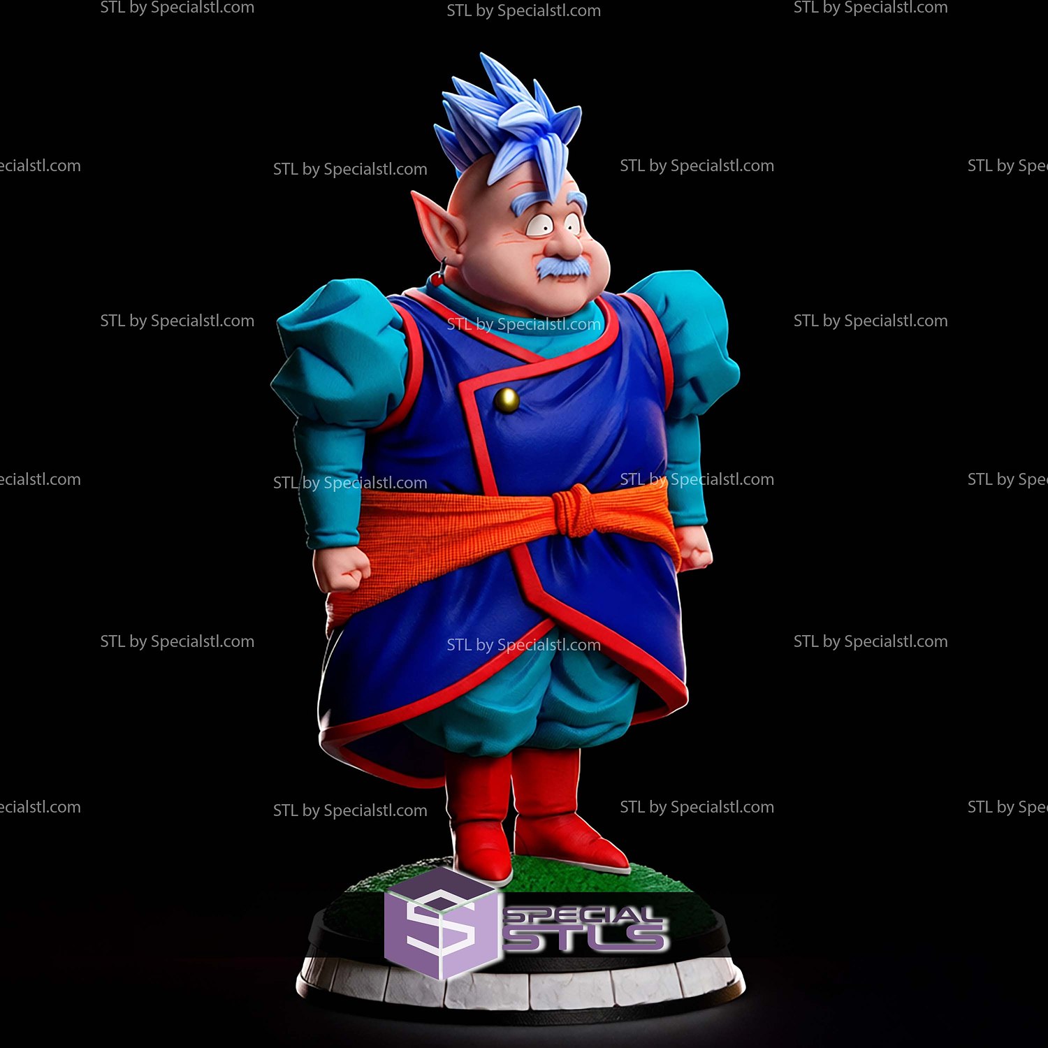 Kaioshin of the North STL Files 3D Model — view 2