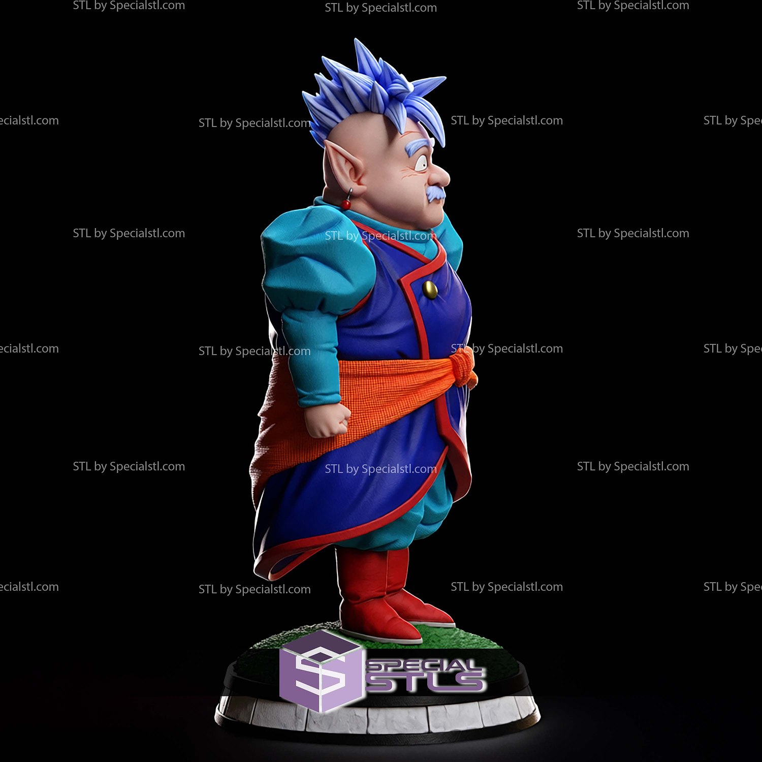 Kaioshin of the North STL Files 3D Model — view 3