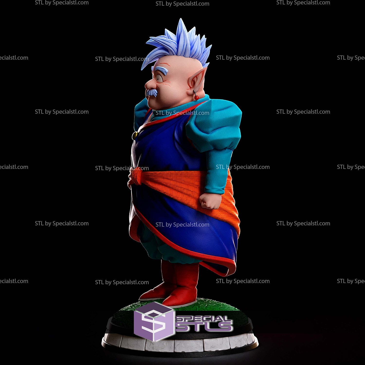 Kaioshin of the North STL Files 3D Model — view 6