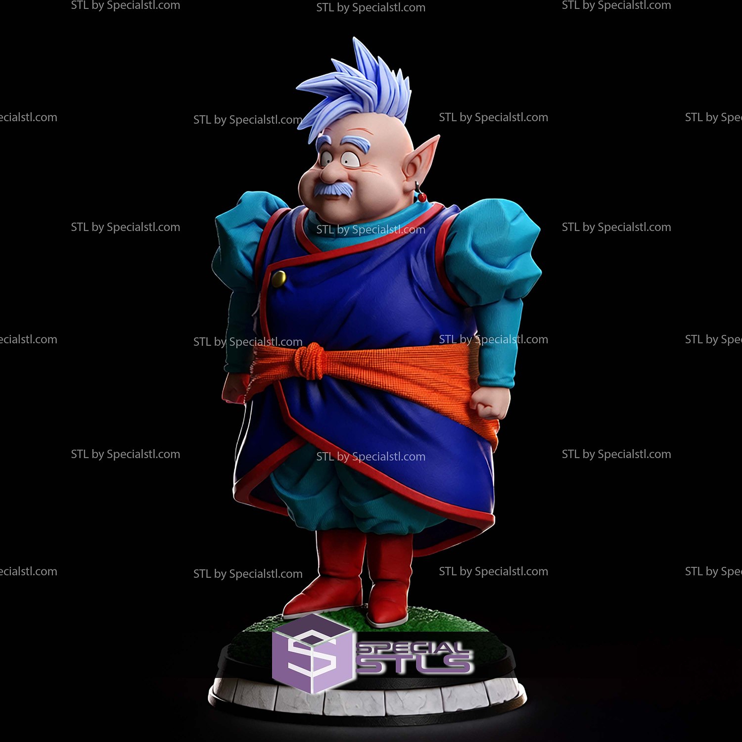 Kaioshin of the North STL Files 3D Model — view 7