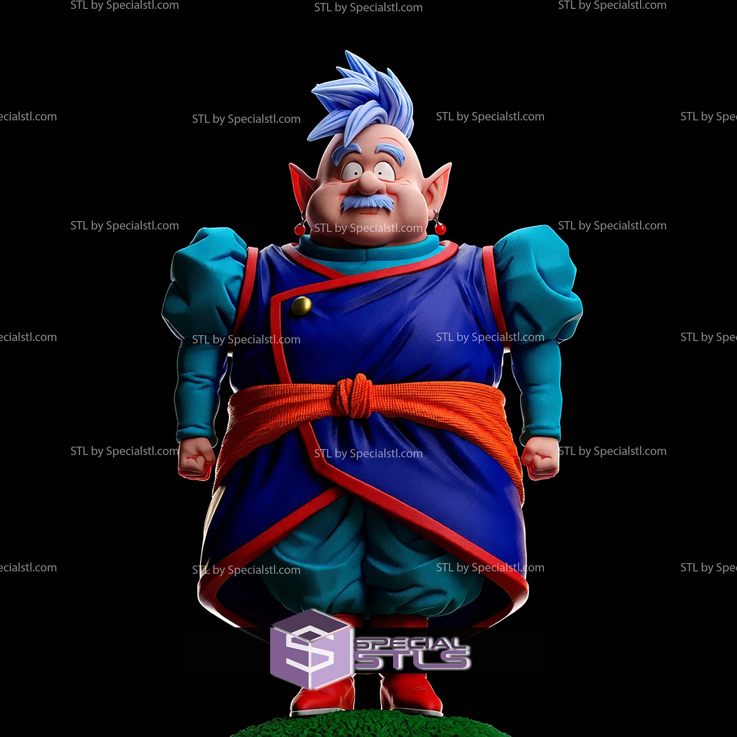 Kaioshin of the North STL Files 3D Model — view 8