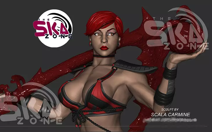 Mortal Kombat - SKARLET Variant 3d model STL Model