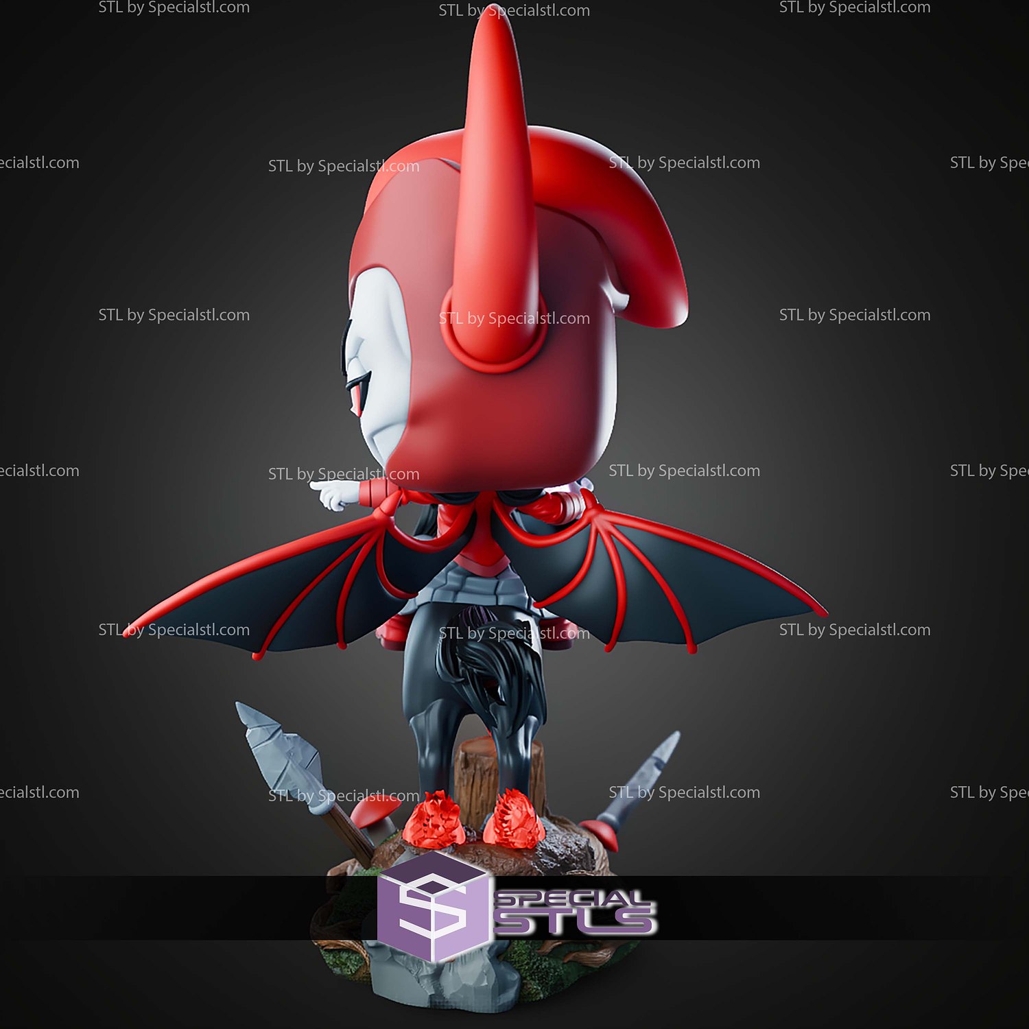 Venger Dungeons And Dragons Funko STL Files 3D Model — view 2