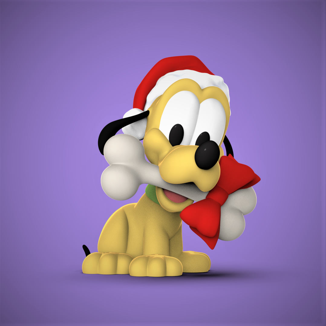BabyPluto -Christmas 3D STL Model