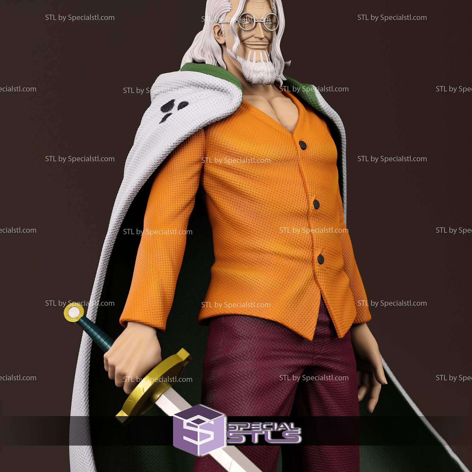 Rayleigh One Piece 3D Printer Files STL Model — view 3