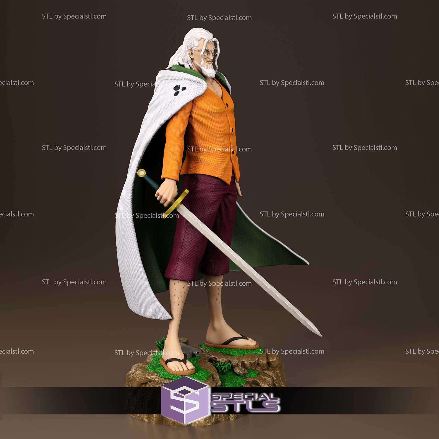 Rayleigh One Piece 3D Printer Files STL Model — view 4