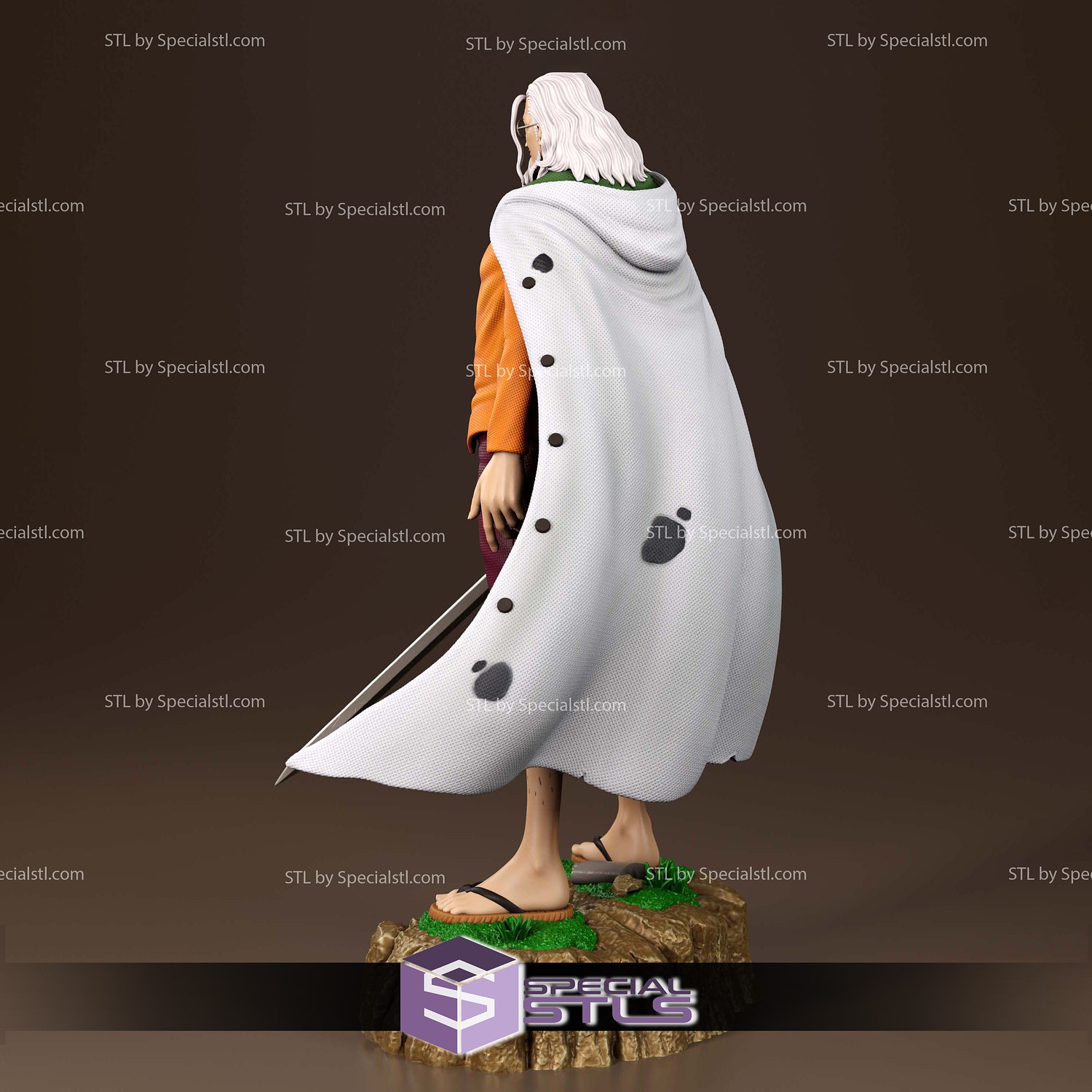 Rayleigh One Piece 3D Printer Files STL Model — view 7